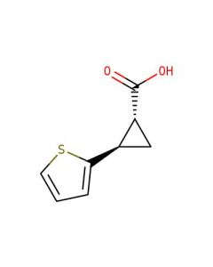 Astatech (1R,2R)-2-(THIOPHEN-2-YL)CYCLOPROPANE-1-CARBOXYLIC ACID, 95.00% Purity, 0.25G